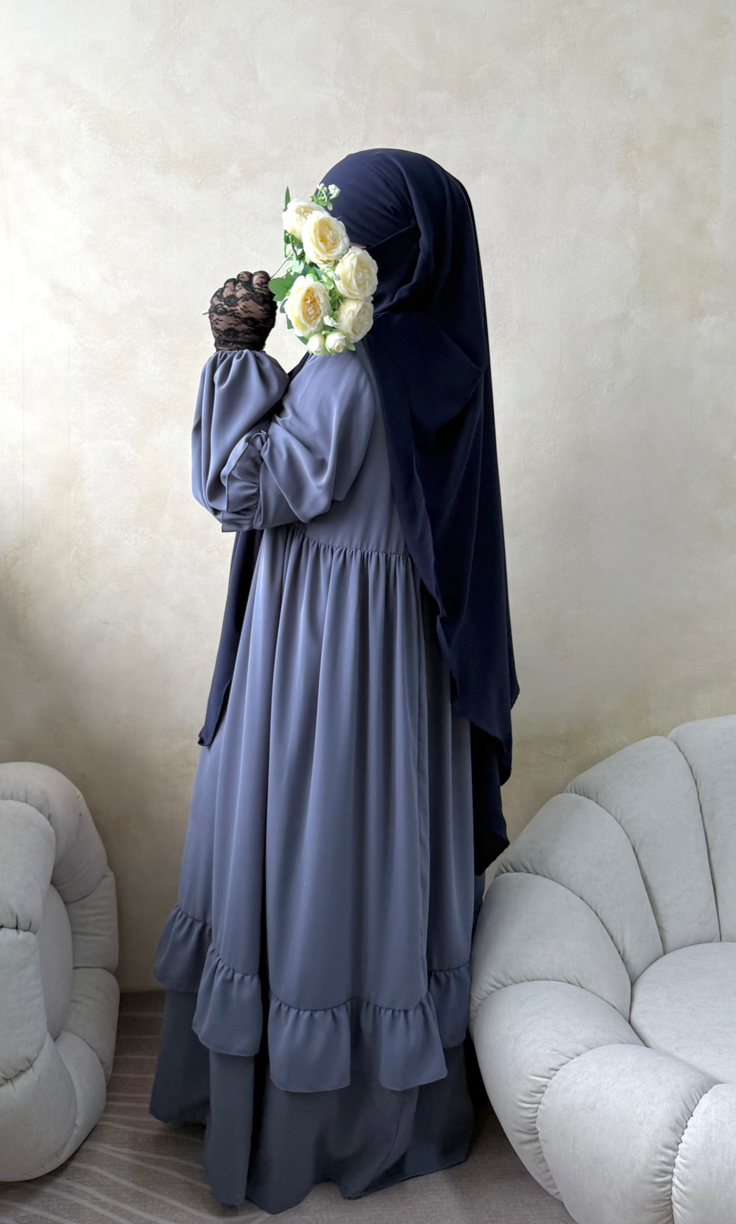 SERENE RUFFLE ABAYA