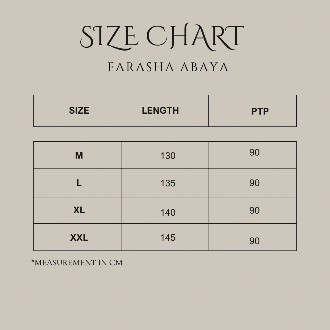 FARASHA FURSAN ABAYA