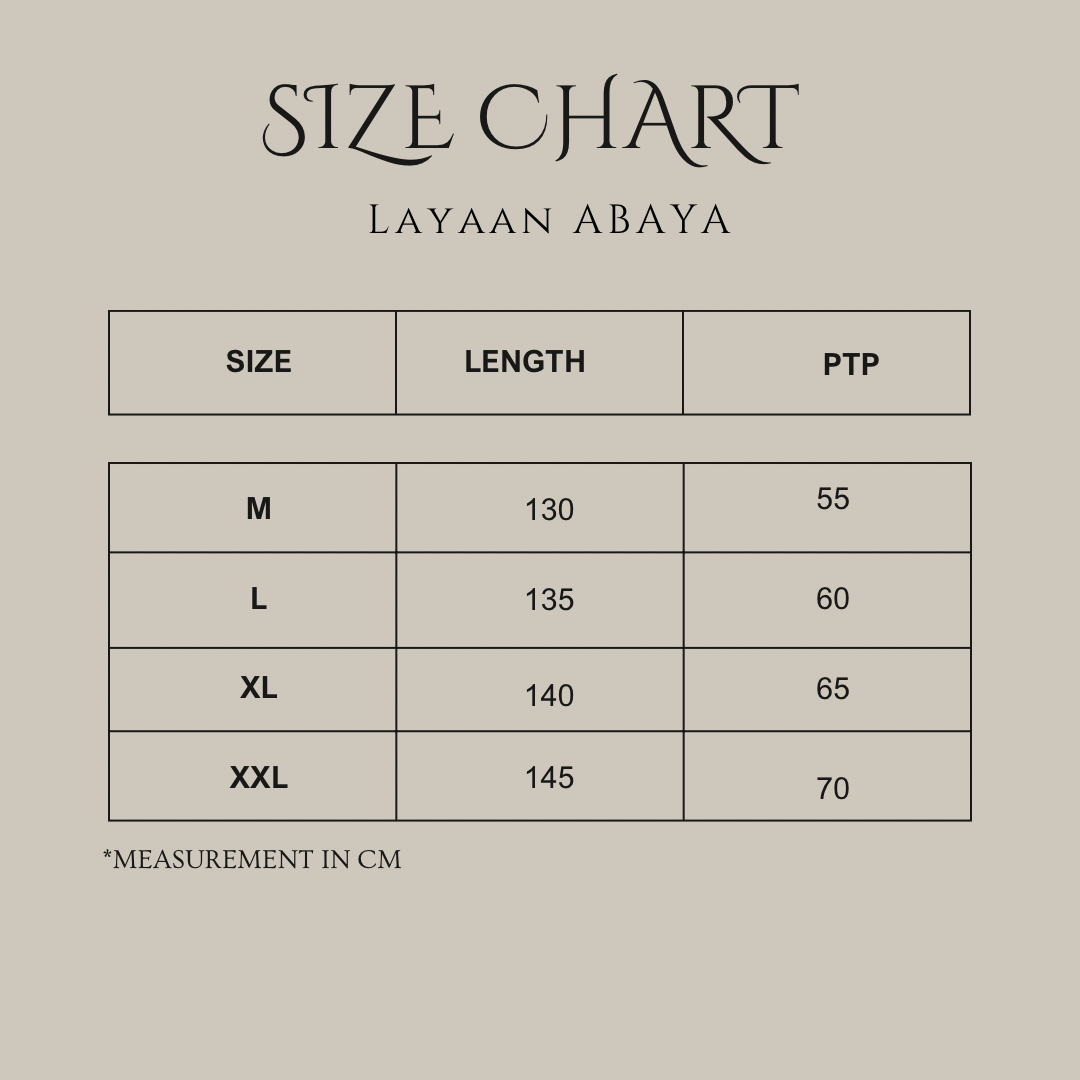 LAYAAN LACE ABAYA