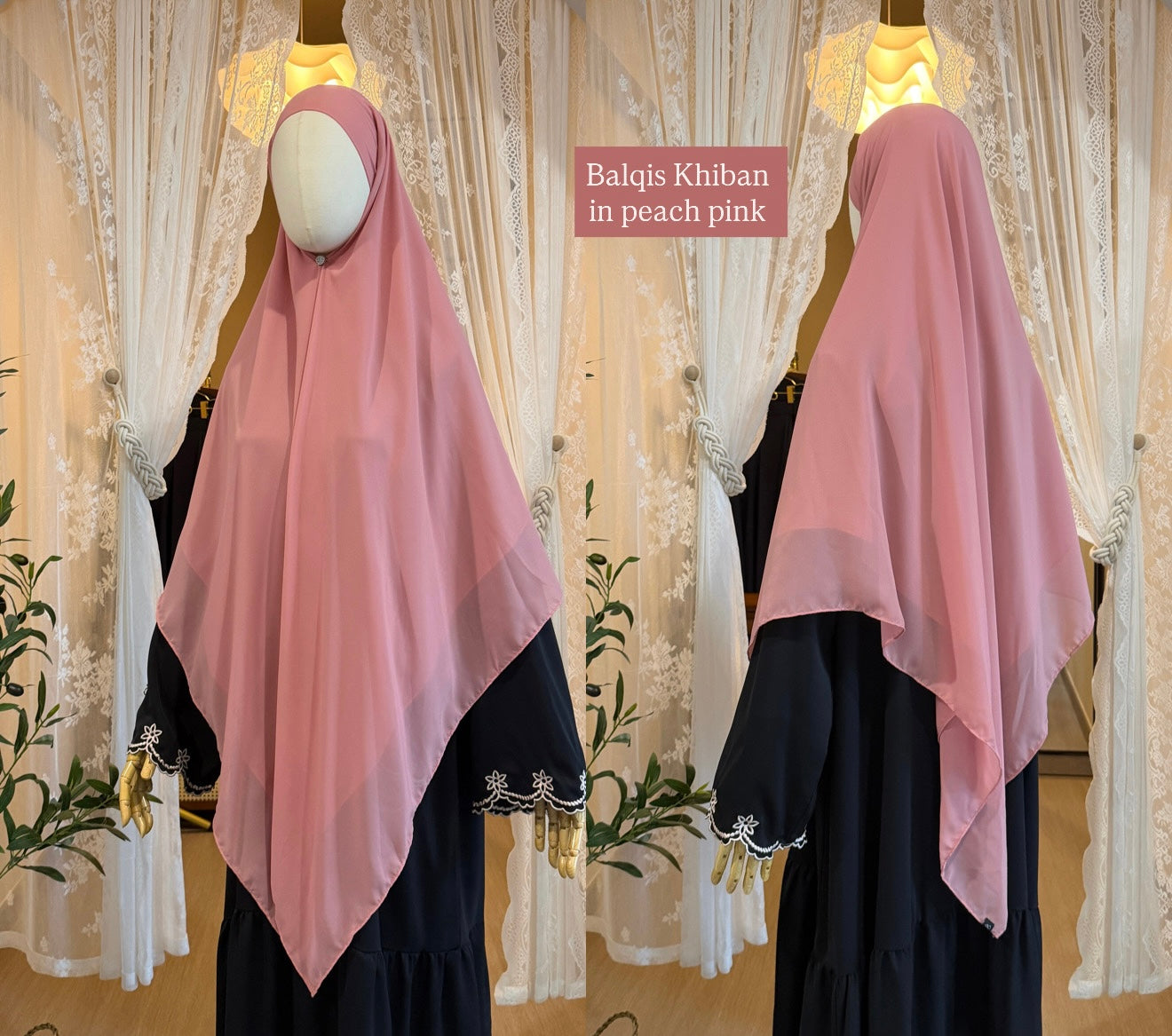 KHIBAN BALQIS TIE-BACK