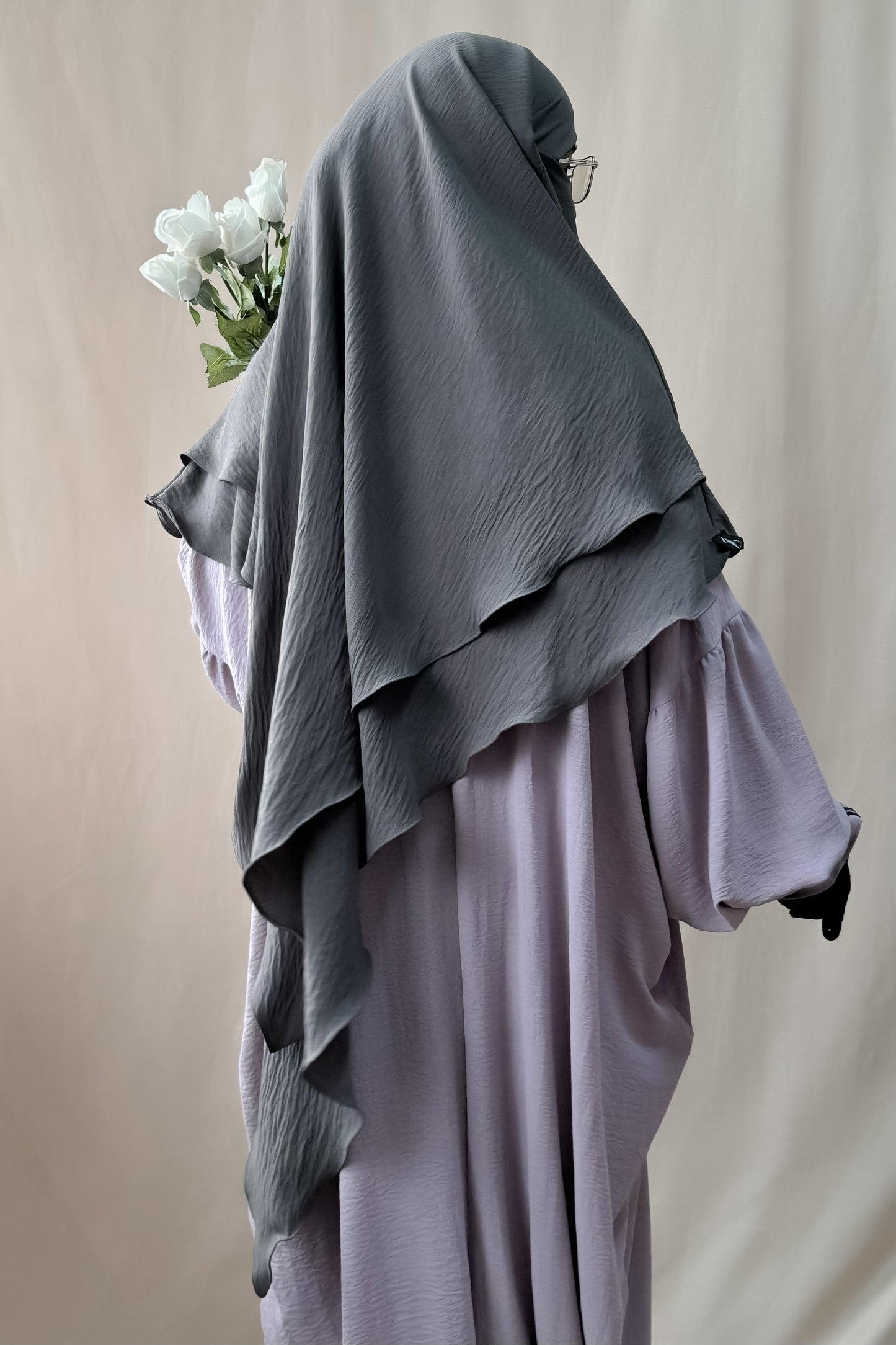 FAREEHA FRENCH KHIMAR