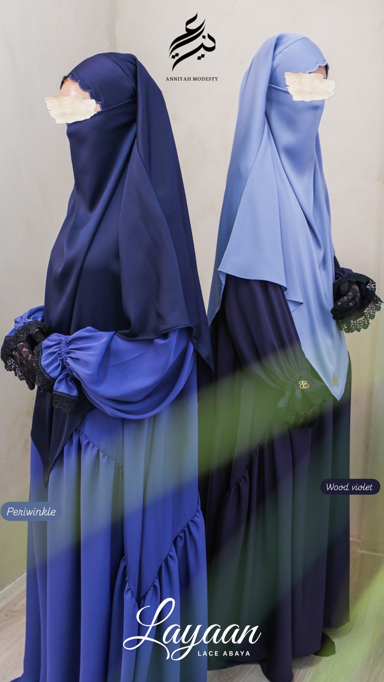 LAYAAN LACE ABAYA