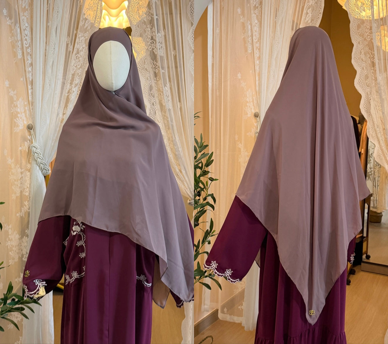 KHIBAN BALQIS TIE-BACK