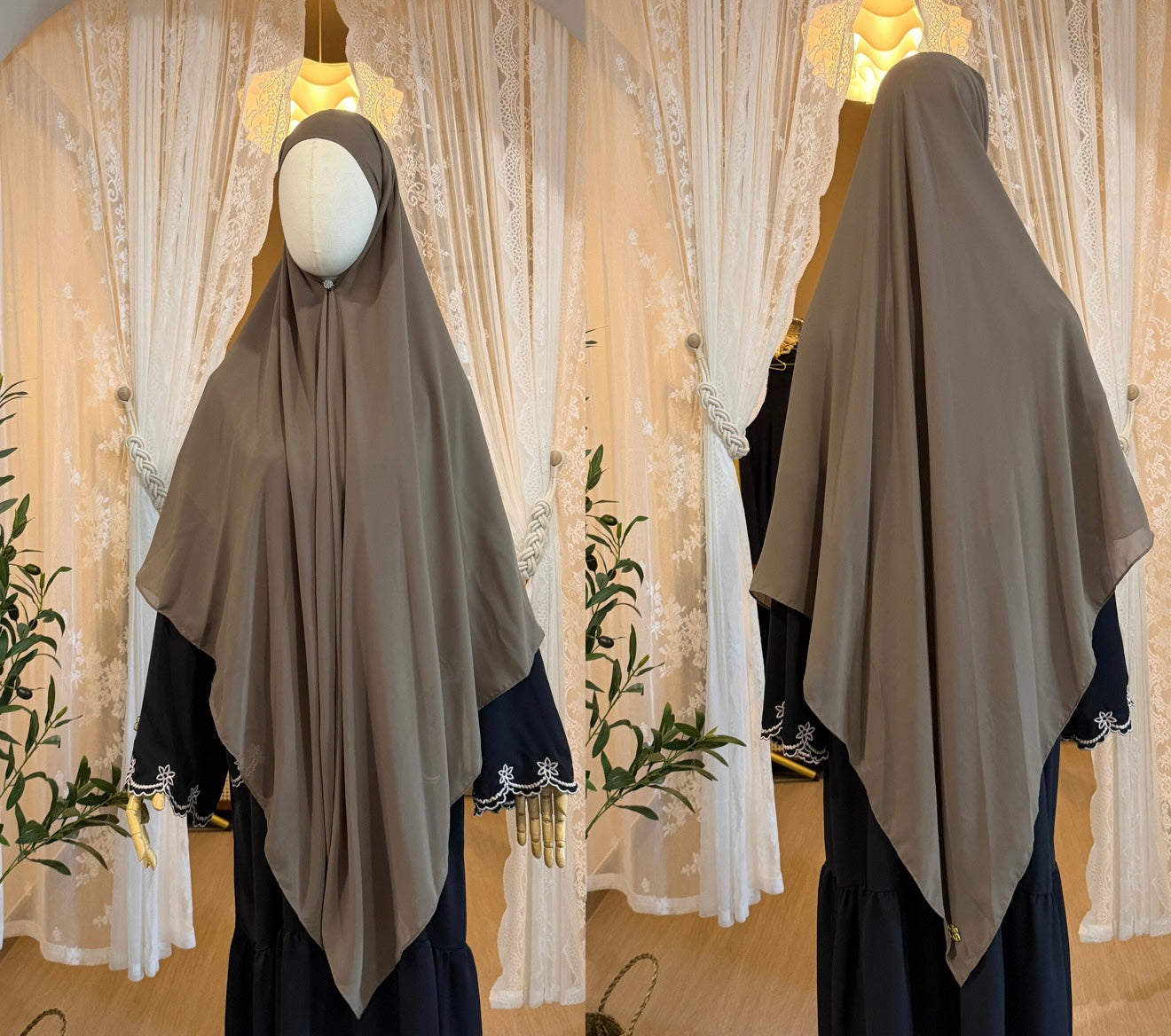 KHIBAN BALQIS TIE-BACK