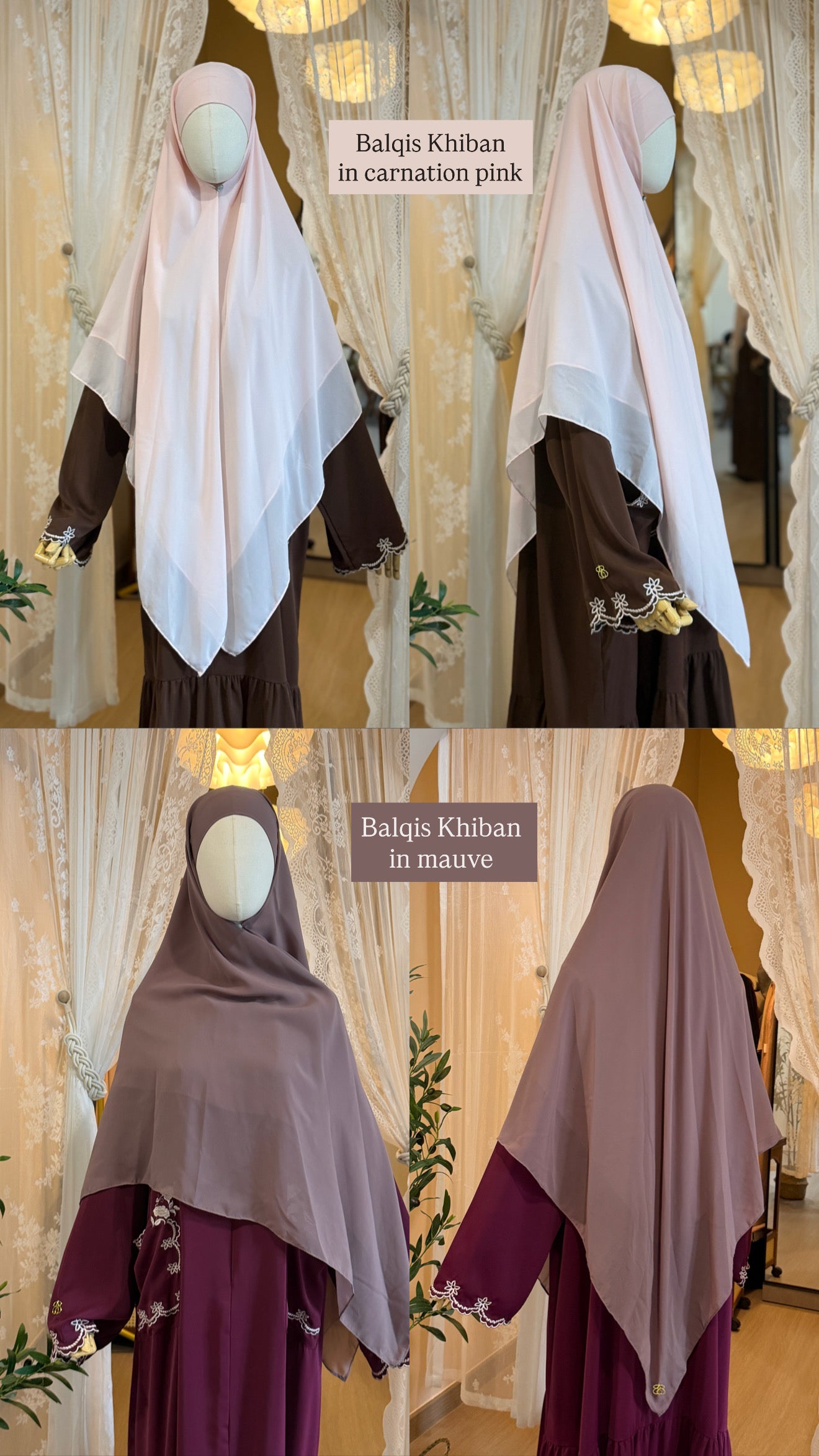 KHIBAN BALQIS TIE-BACK