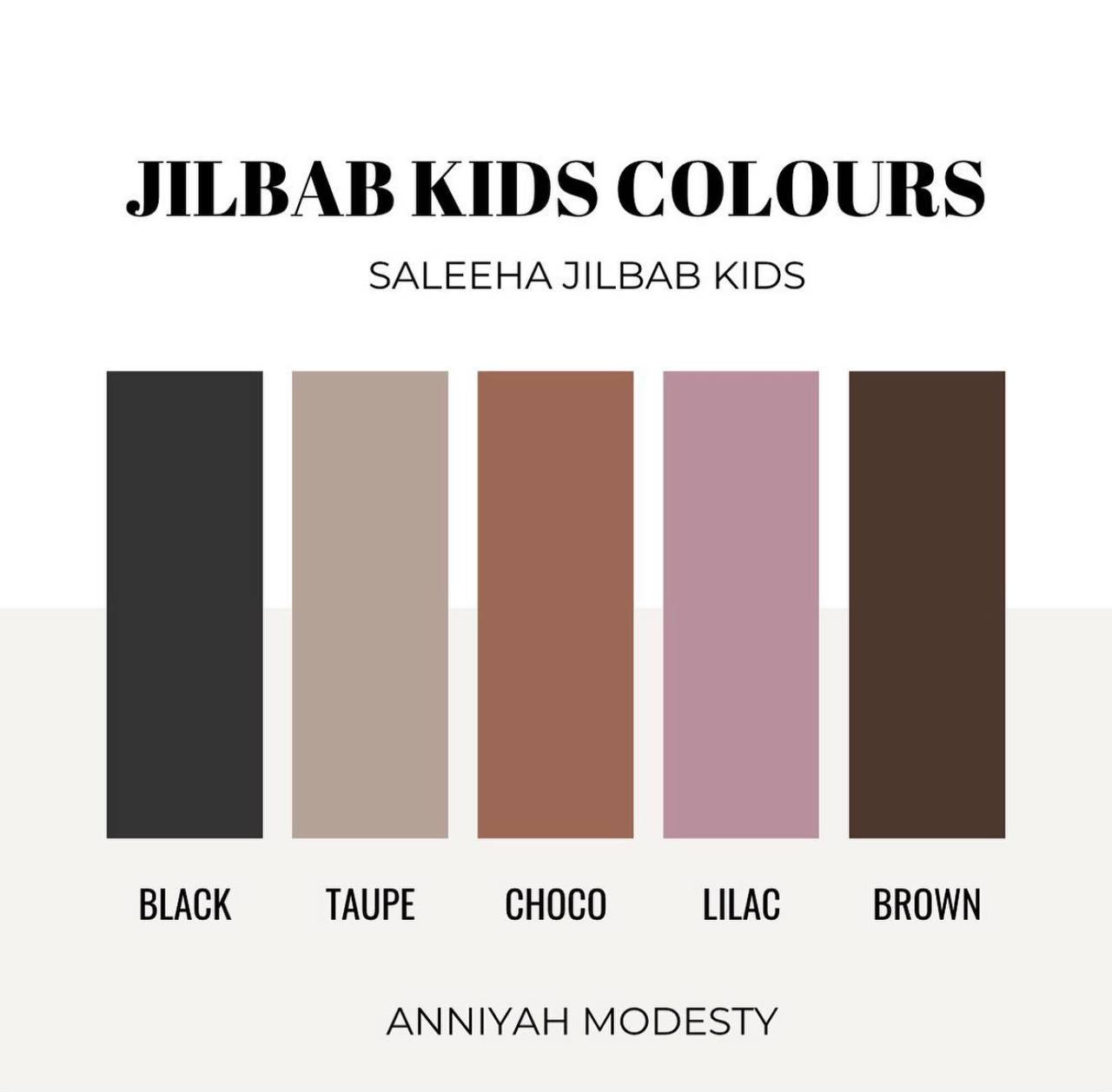 SALEEHAH JILBAB KIDS